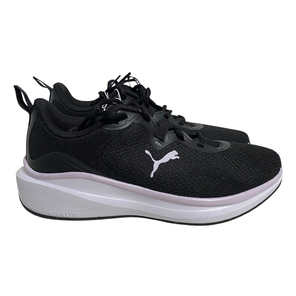 PUMA Skyrocket Women’s 10 Black White Mesh Running Sneakers 312395-02 NWT No Box